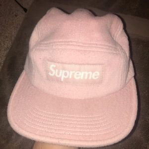 Pink supreme hat